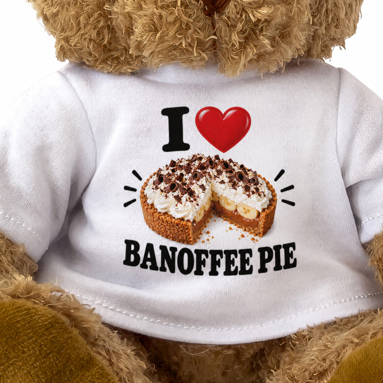 I Love Banoffee Pie teddy bear - image 3