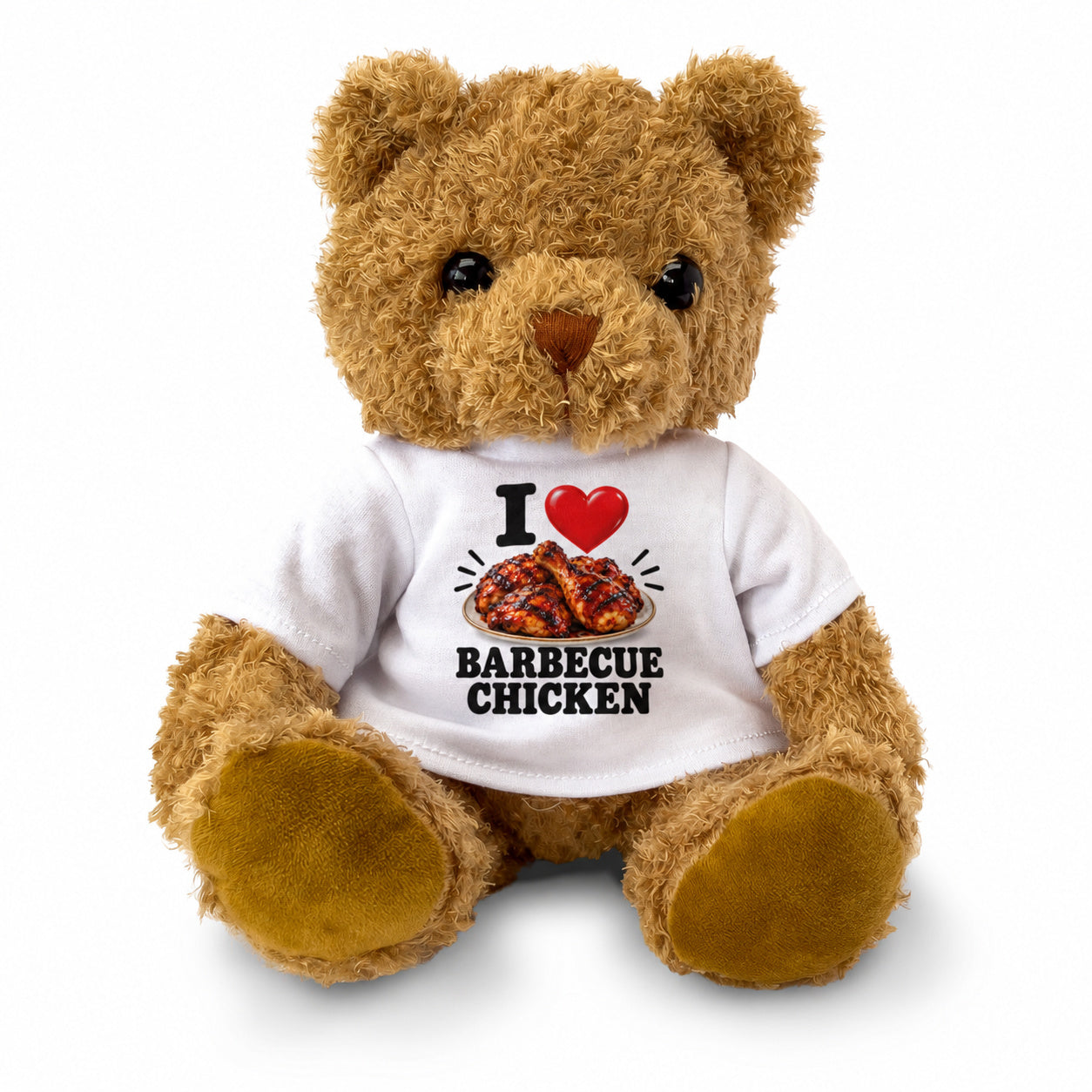 I Love Barbecue Chicken teddy bear