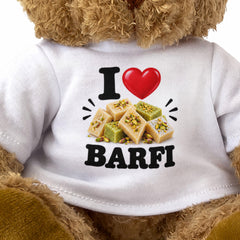 I Love Barfi teddy bear - image 3