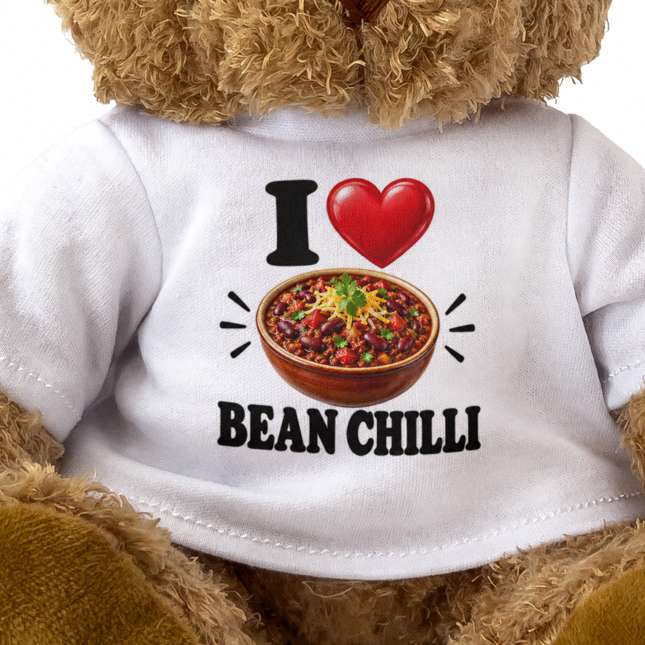 I Love Bean Chilli teddy bear - image 3