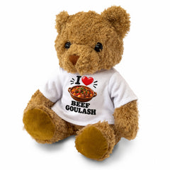 I Love Beef Goulash teddy bear