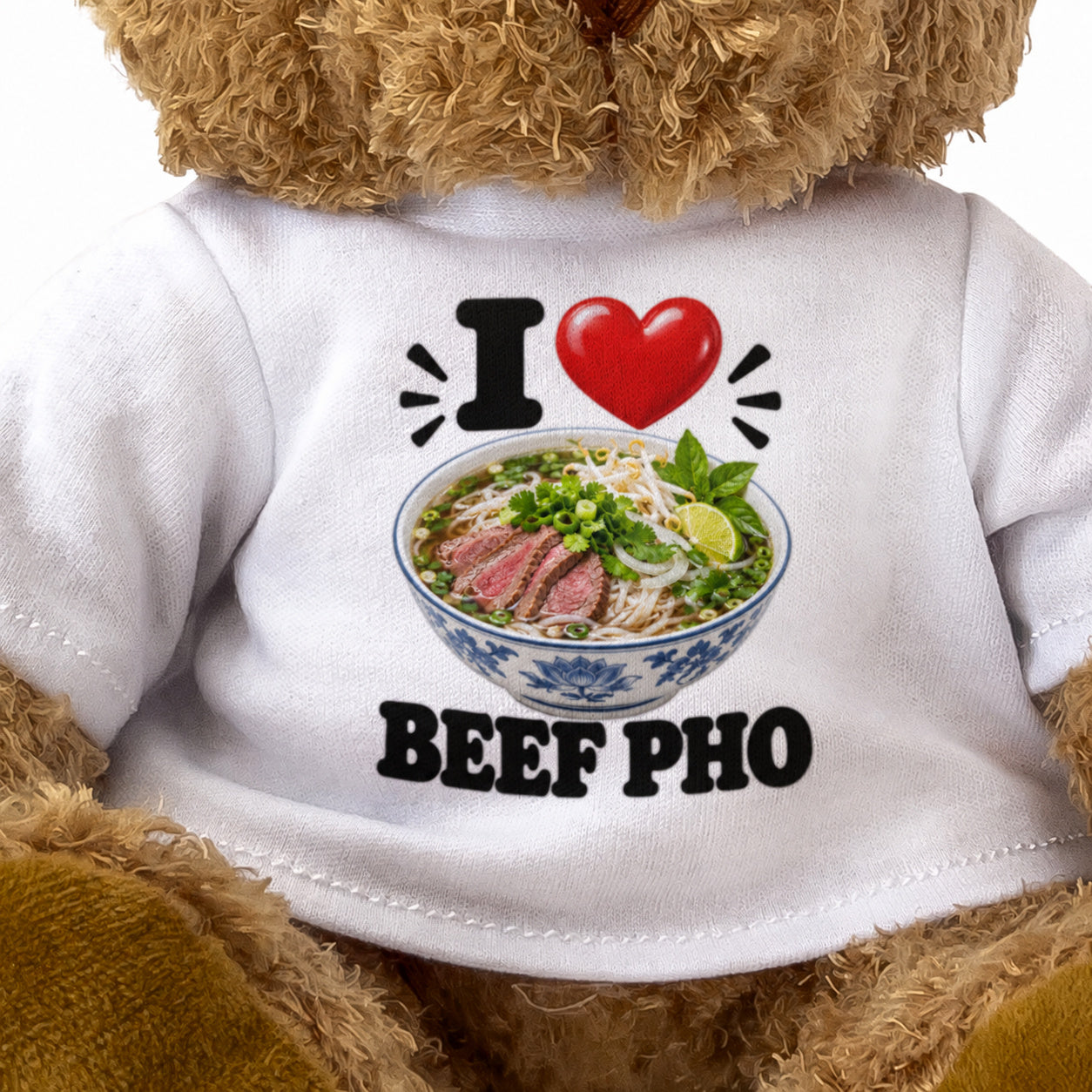 I Love Beef Pho teddy bear - image 3