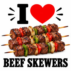 I Love Beef Skewers teddy bear - image 4
