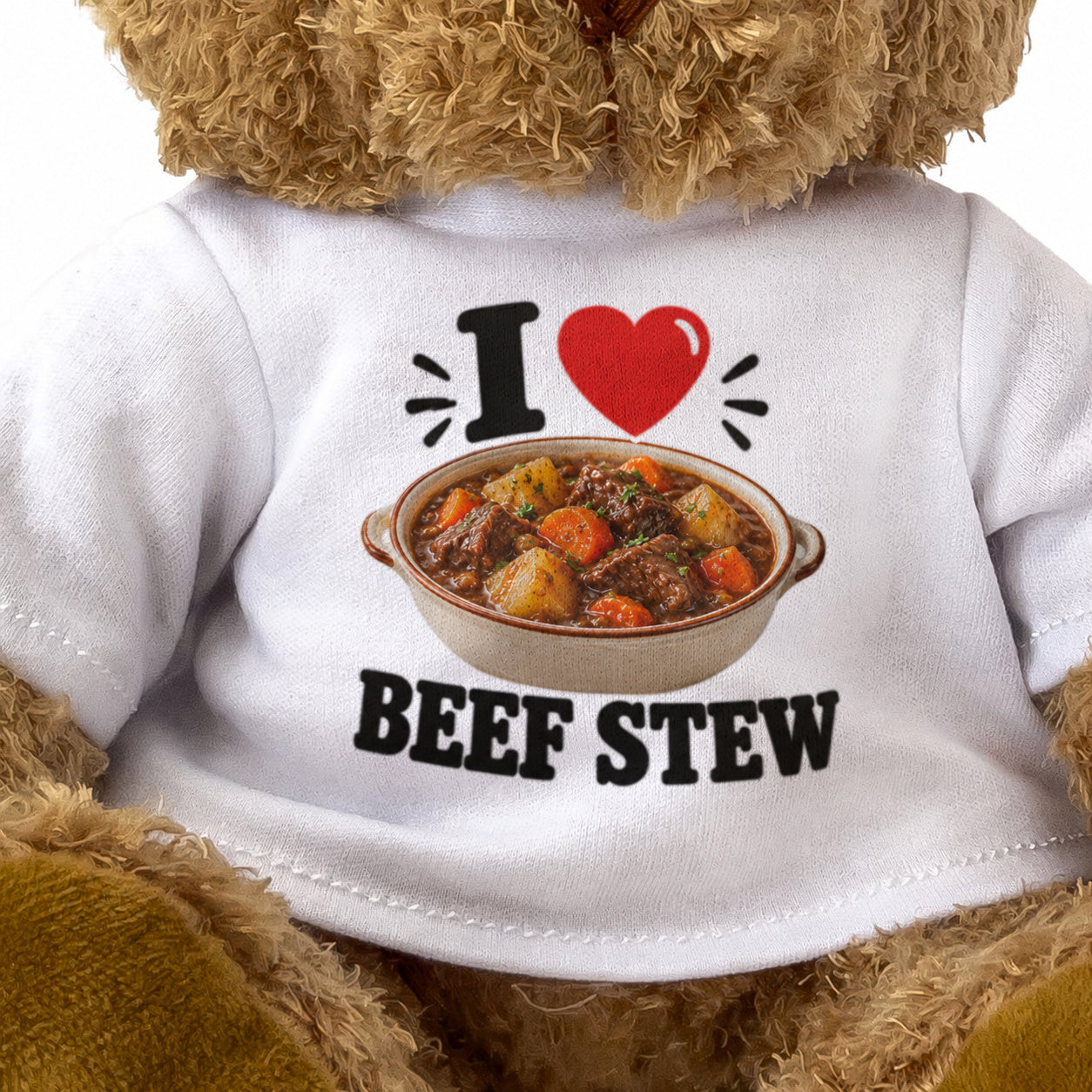 I Love Beef Stew teddy bear - image 3