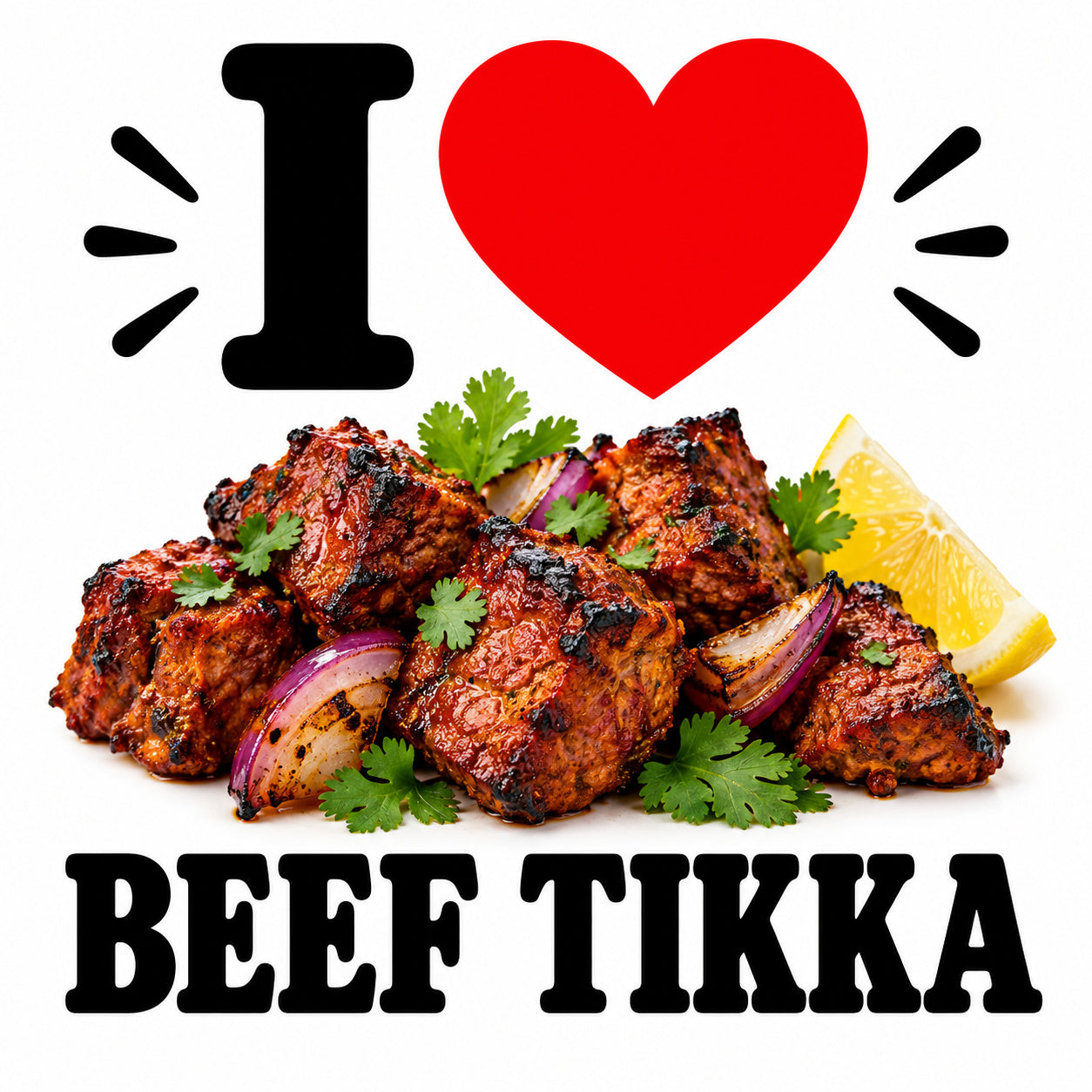 I Love Beef Tikka teddy bear - image 4