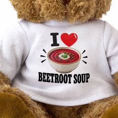 I Love Beetroot Soup teddy bear - image 3