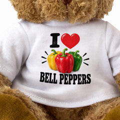 I Love Bell Peppers teddy bear - image 3