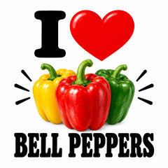 I Love Bell Peppers teddy bear - image 4