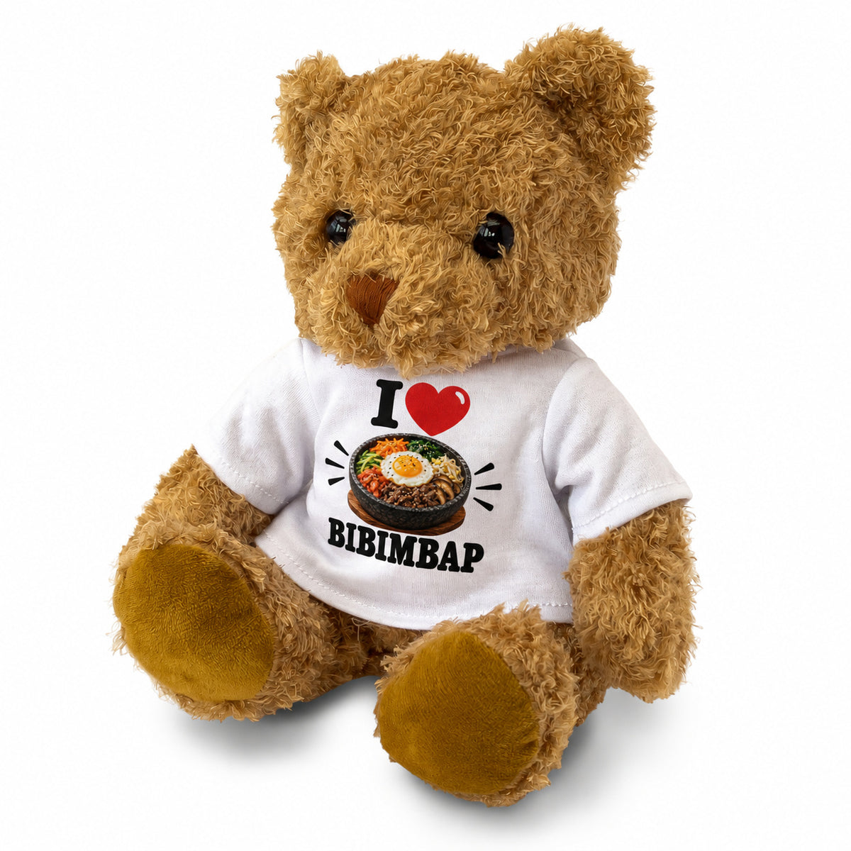 I Love Bibimbap teddy bear