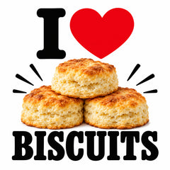 I Love Biscuits teddy bear - image 4