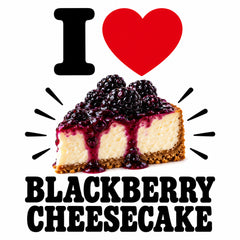 I Love Blackberry Cheesecake teddy bear - image 4