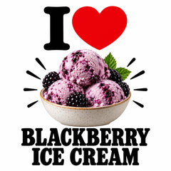 I Love Blackberry Ice Cream teddy bear - image 4