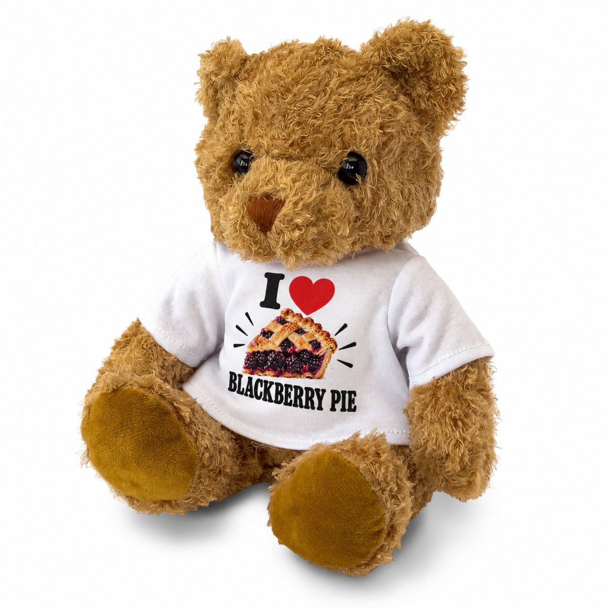 I Love Blackberry Pie teddy bear
