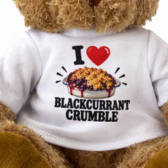 I Love Blackcurrant Crumble teddy bear - image 3