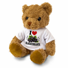 I Love Blackcurrants teddy bear