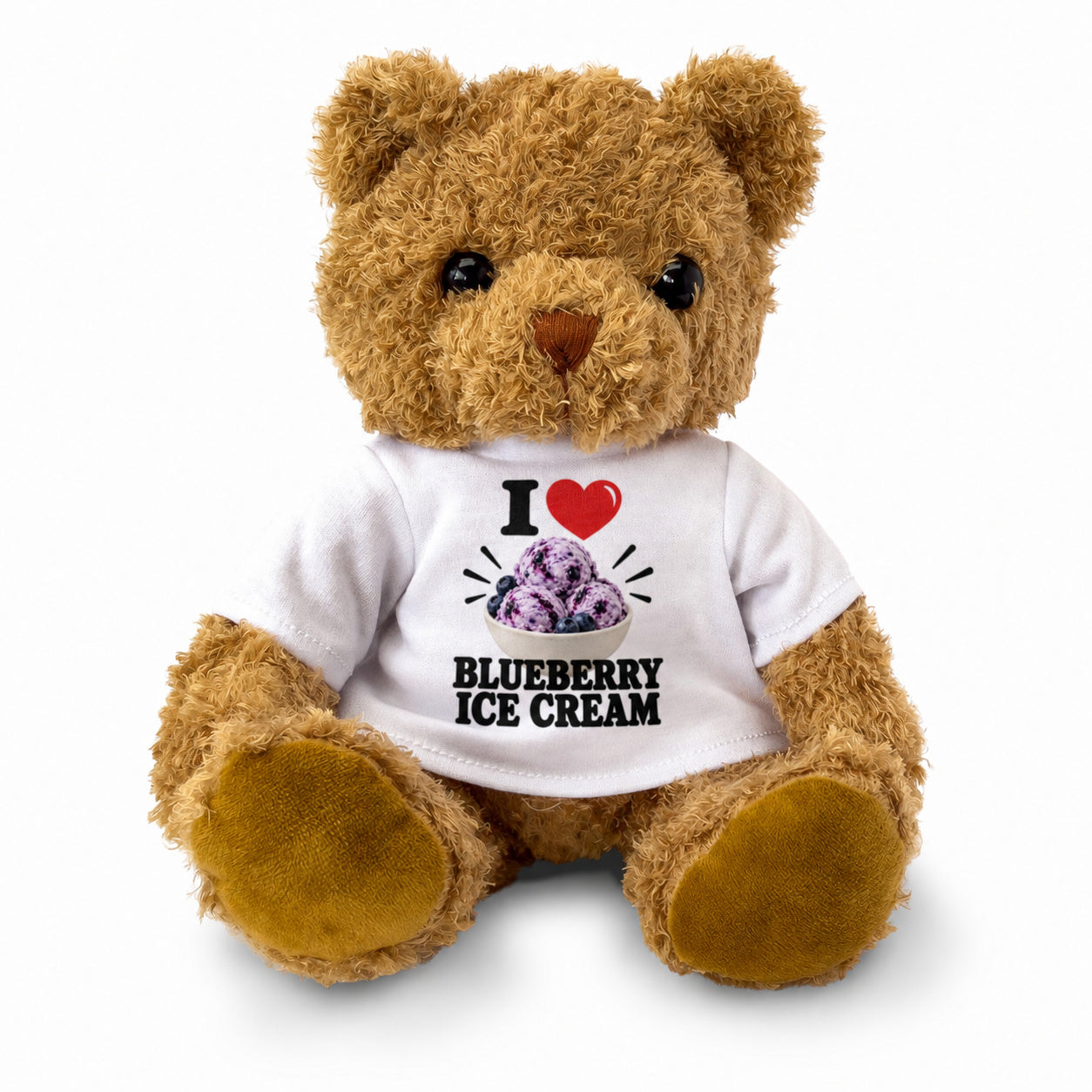 I Love Blueberry Ice Cream teddy bear - image 2