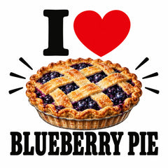 I Love Blueberry Pie teddy bear - image 4