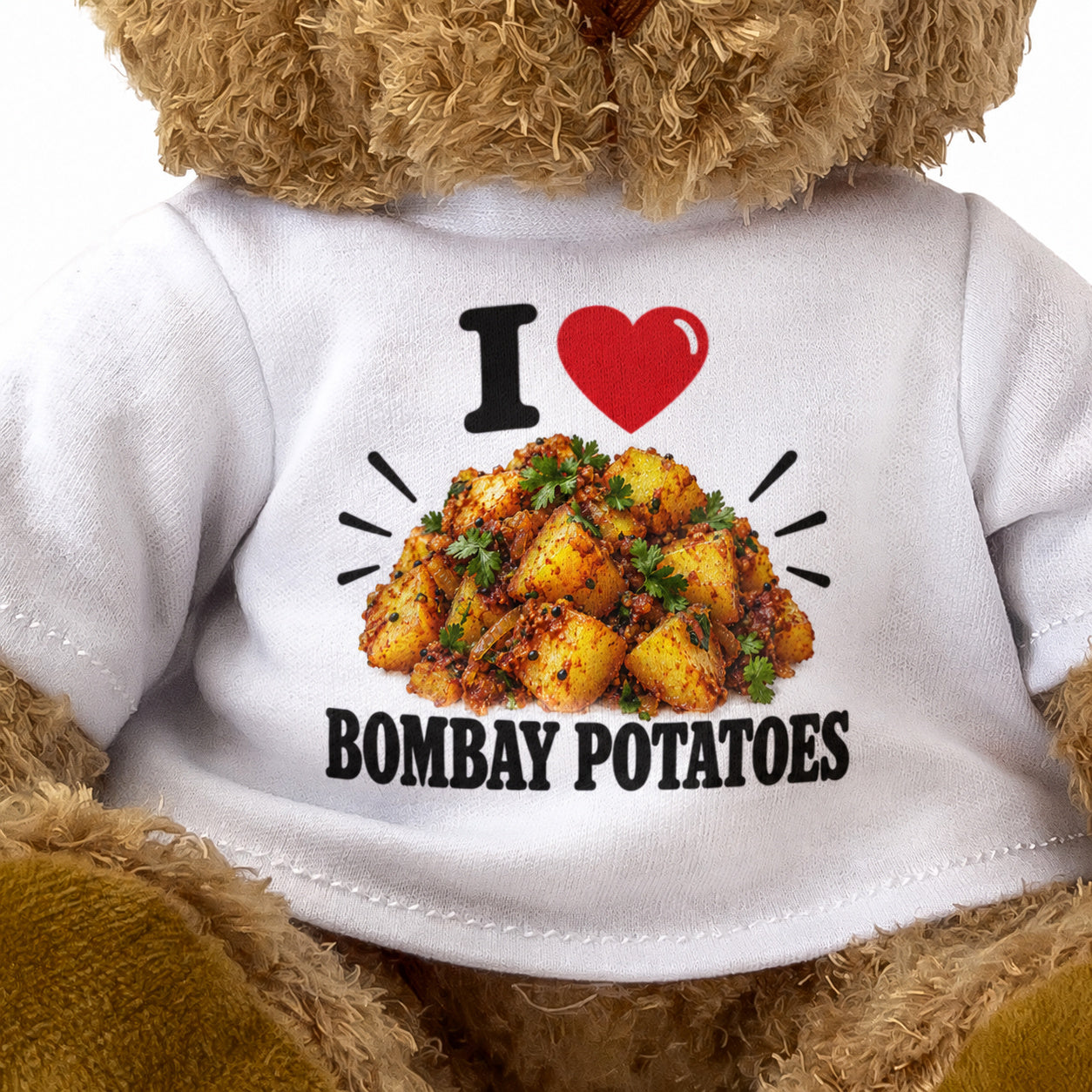 I Love Bombay Potatoes teddy bear - image 3