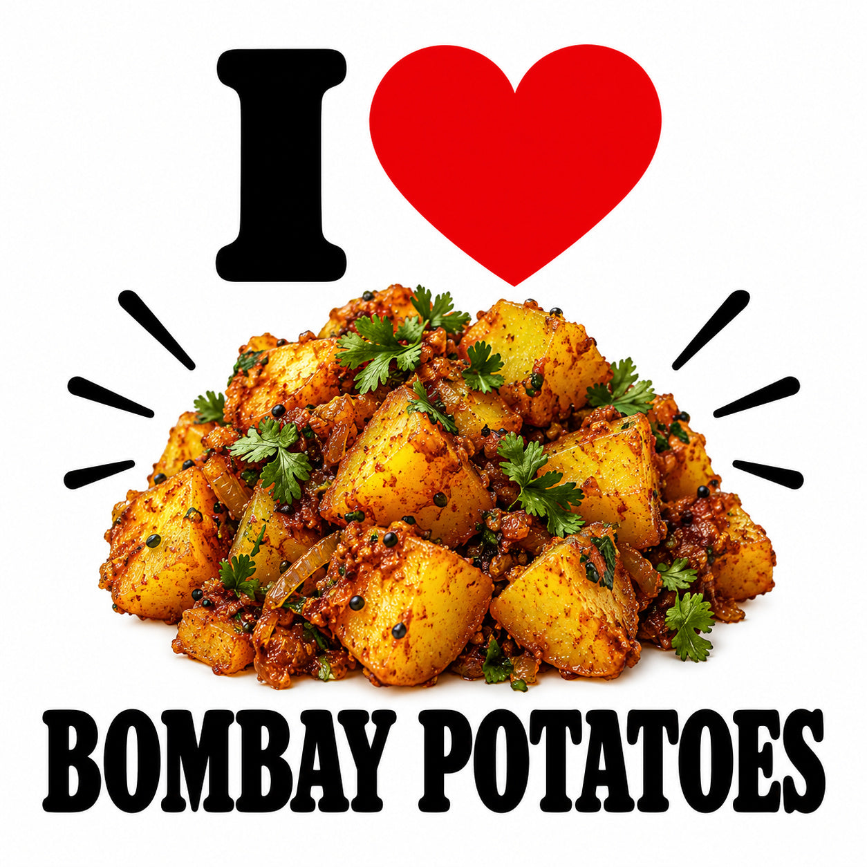 I Love Bombay Potatoes teddy bear - image 4