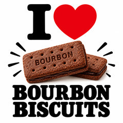 I Love Bourbon Biscuits teddy bear - image 4