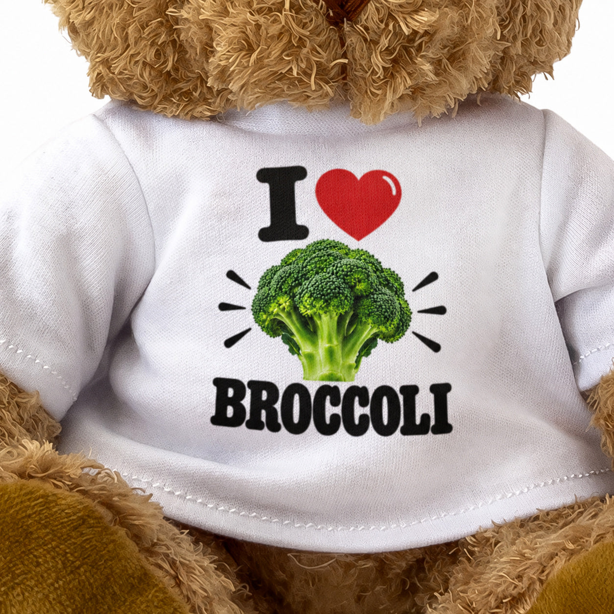 I Love Broccoli teddy bear - image 3