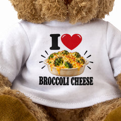 I Love Broccoli Cheese teddy bear - image 3