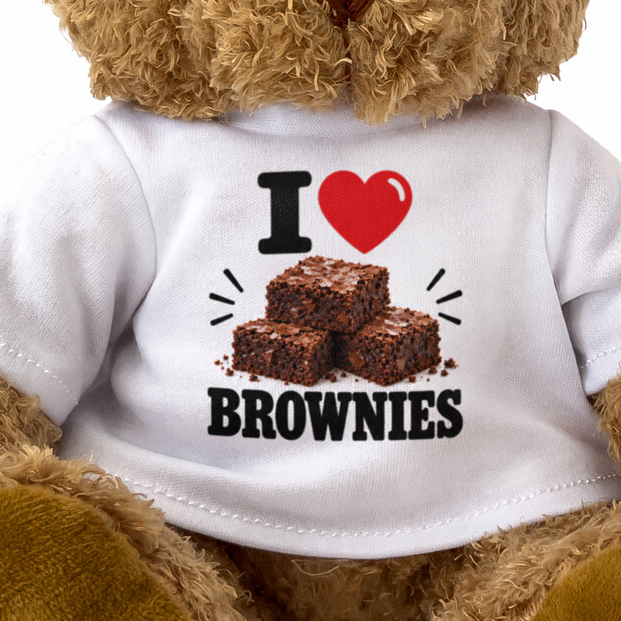 I Love Brownies teddy bear - image 3