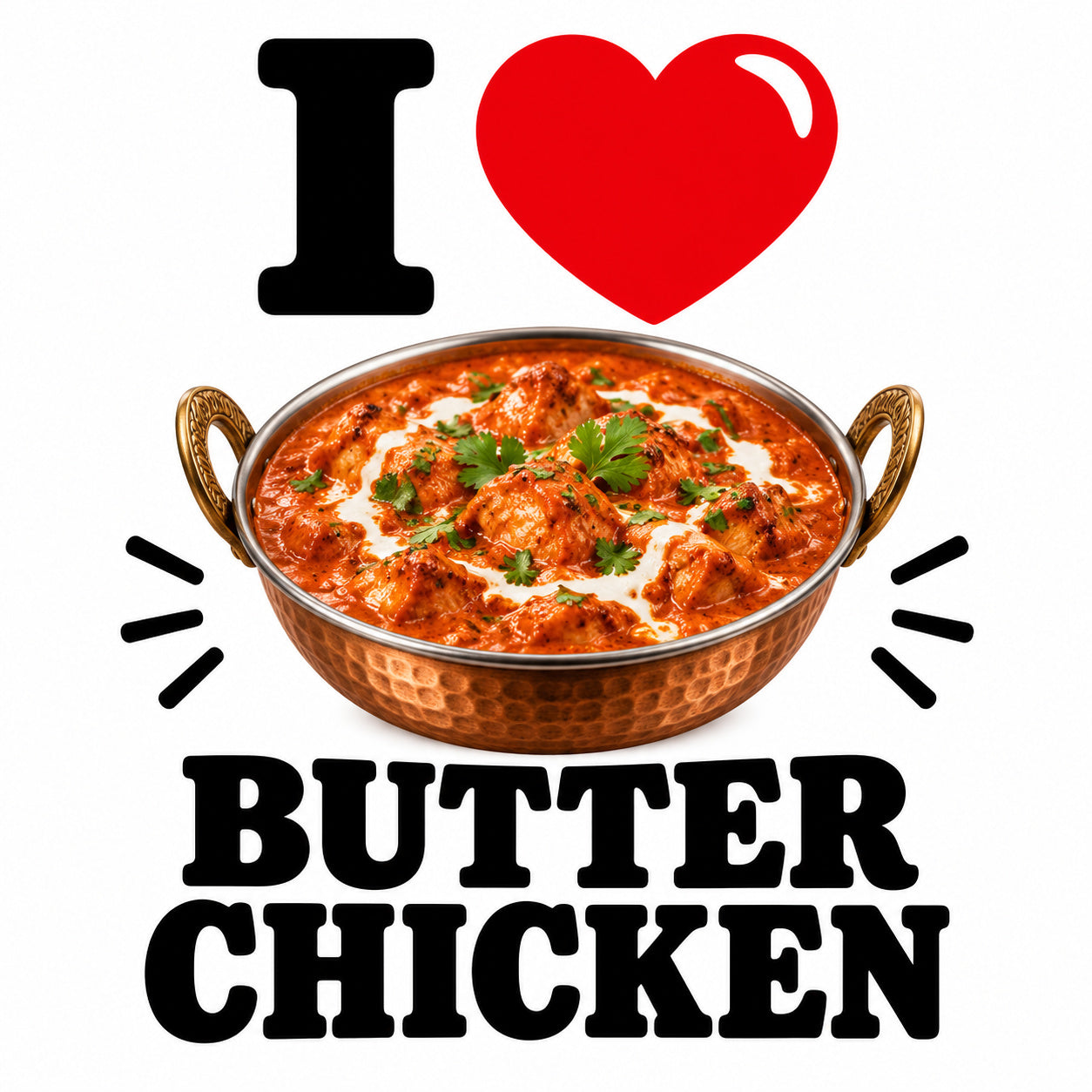 I Love Butter Chicken teddy bear - image 4