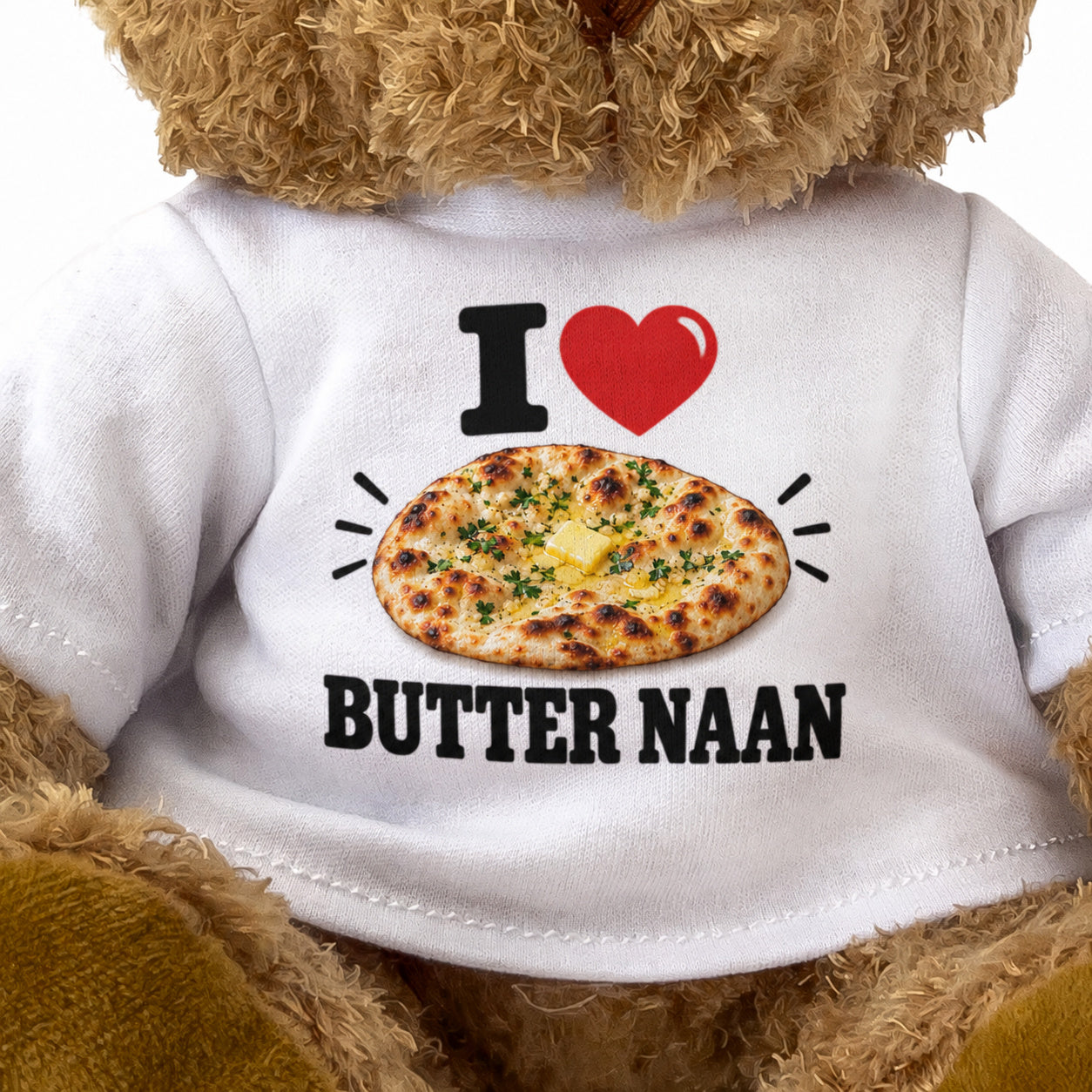 I Love Butter Naan teddy bear - image 3