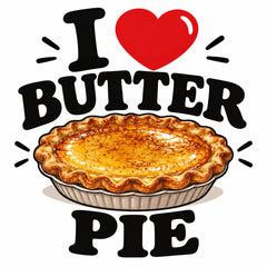 I Love Butter Pie teddy bear - image 4