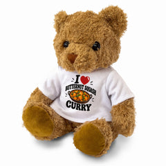 I Love Butternut Squash Curry teddy bear