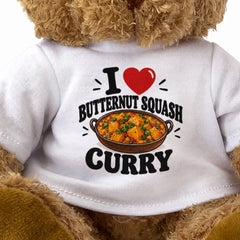 I Love Butternut Squash Curry teddy bear - image 3