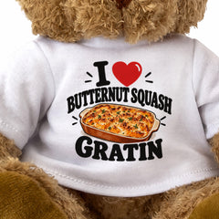 I Love Butternut Squash Gratin teddy bear - image 3