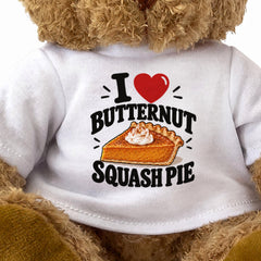 I Love Butternut Squash Pie teddy bear - image 3