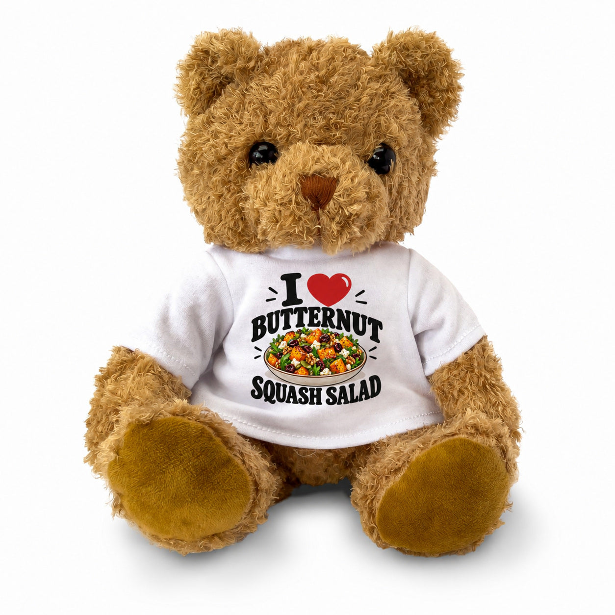 I Love Butternut Squash Salad teddy bear - image 2