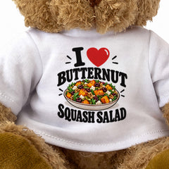 I Love Butternut Squash Salad teddy bear - image 3