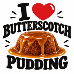 I Love Butterscotch Pudding teddy bear - image 4