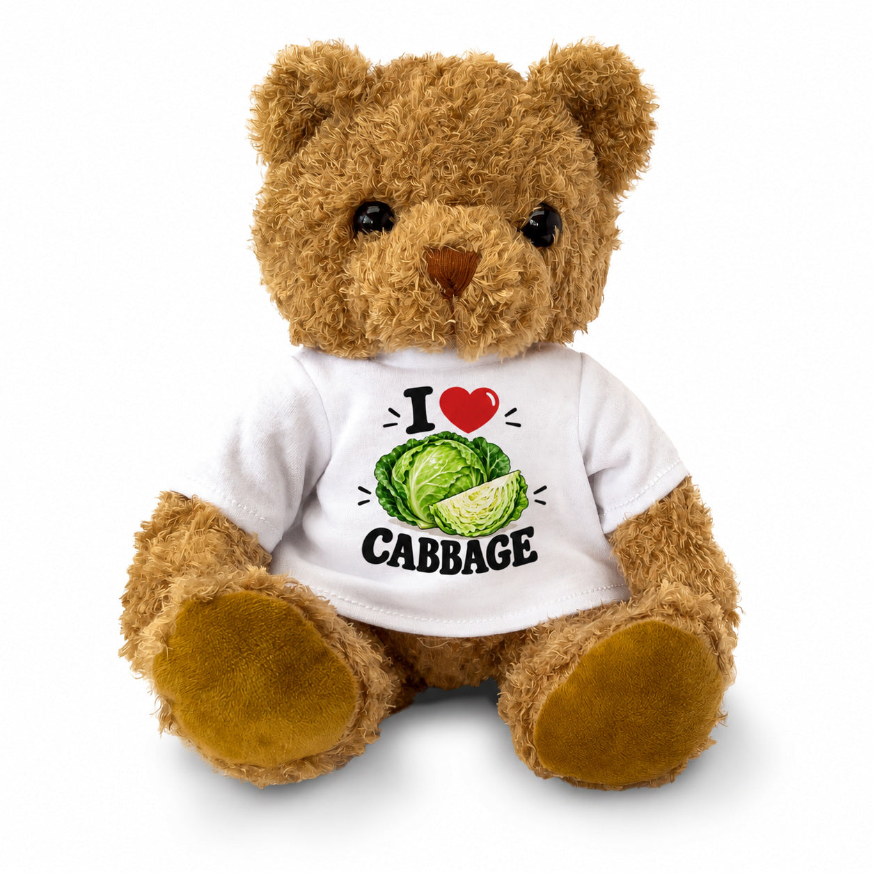 I Love Cabbage teddy bear - image 2