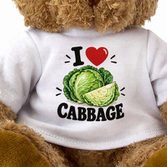I Love Cabbage teddy bear - image 3