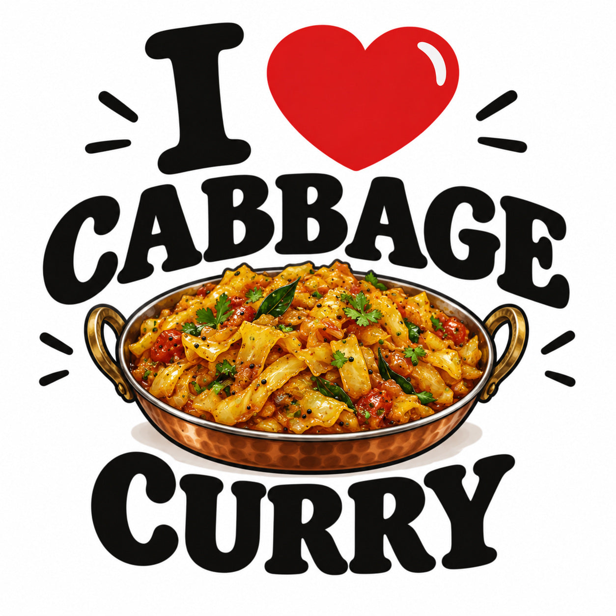 I Love Cabbage Curry teddy bear - image 4