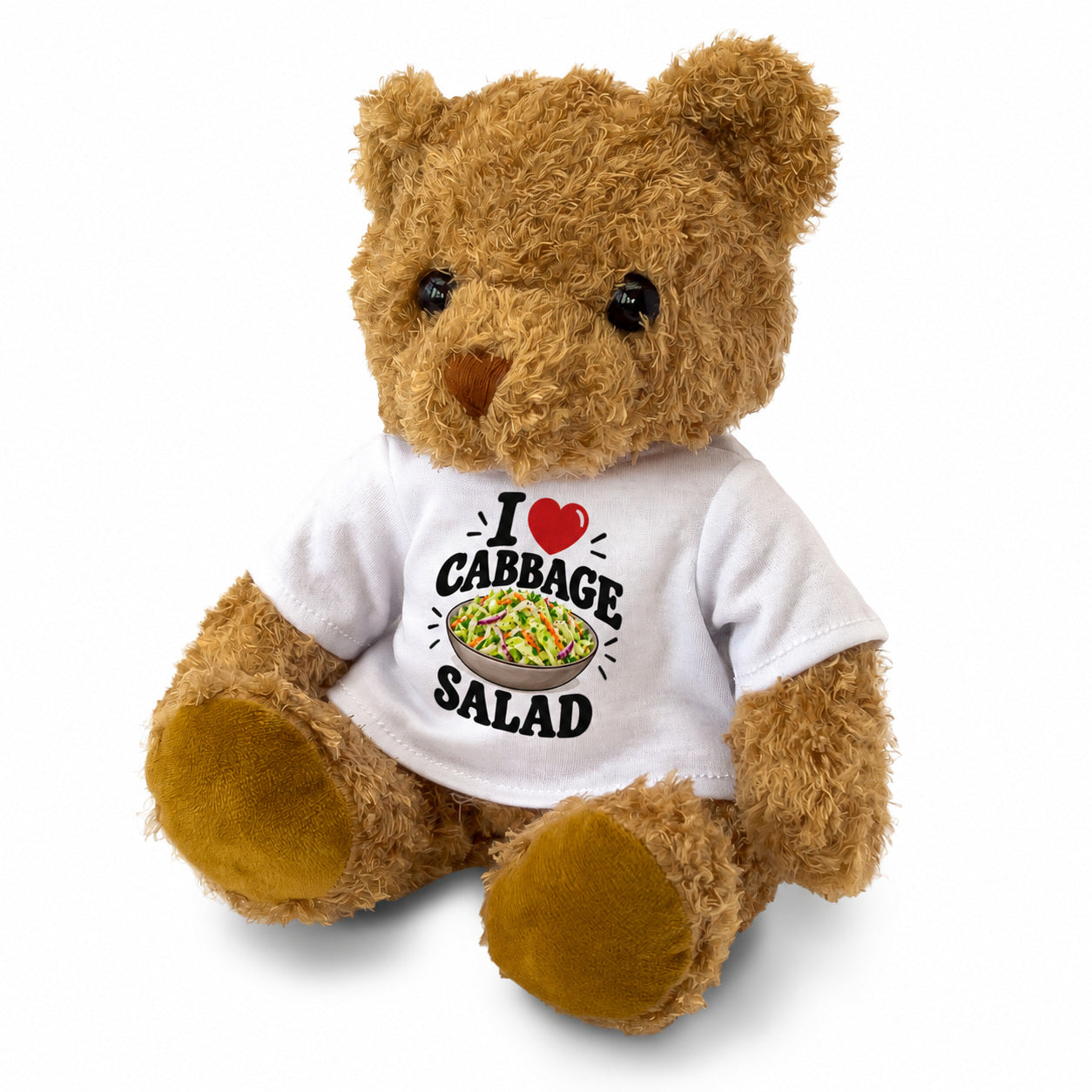 I Love Cabbage Salad teddy bear