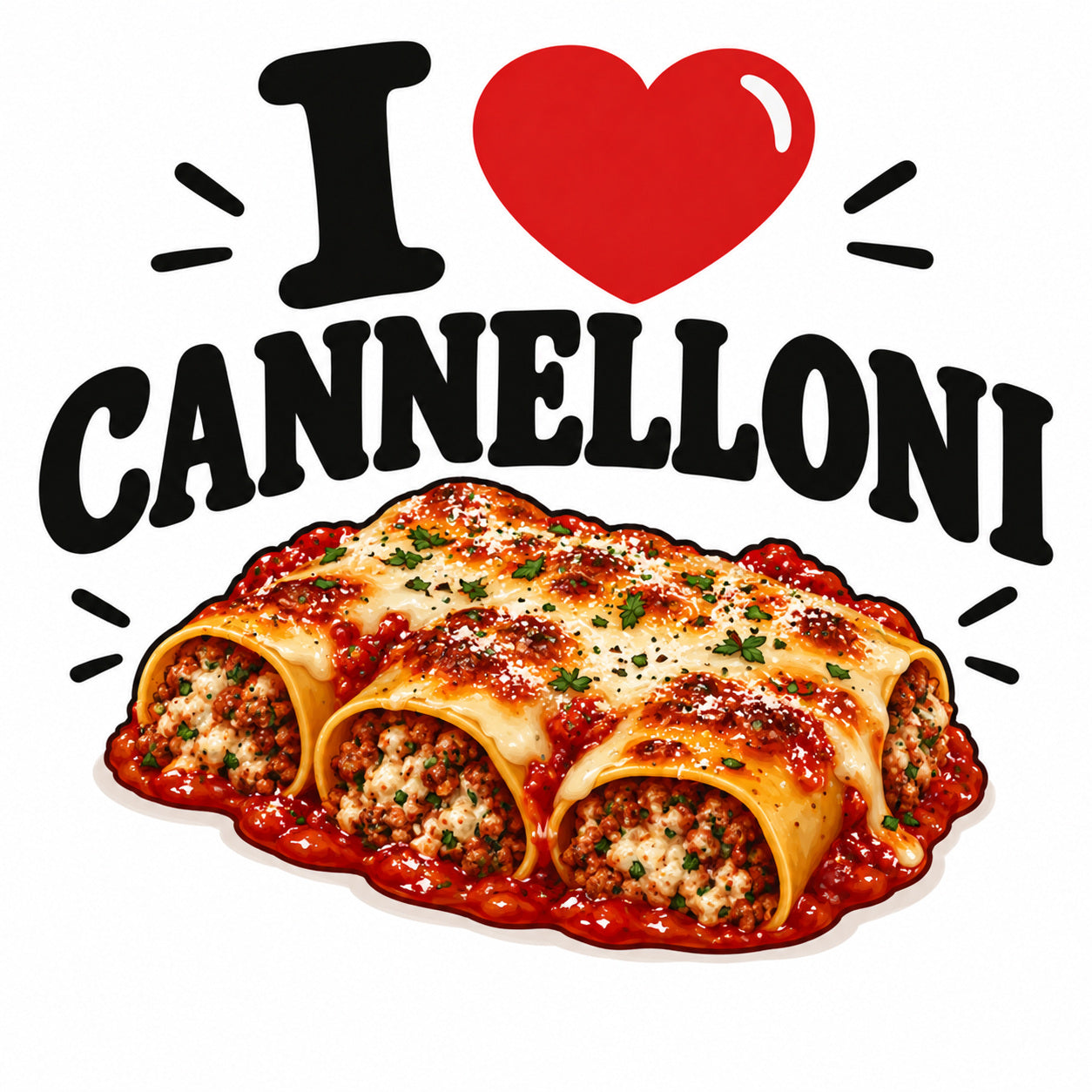 I Love Cannelloni teddy bear - image 4