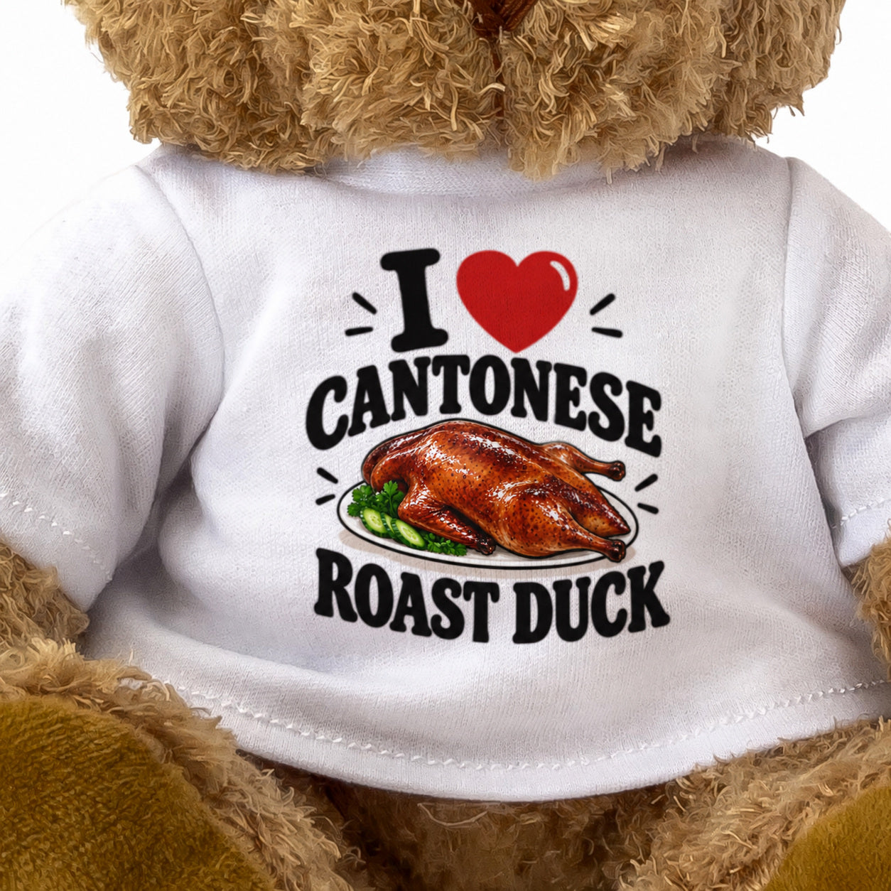 I Love Cantonese Roast Duck teddy bear - image 3