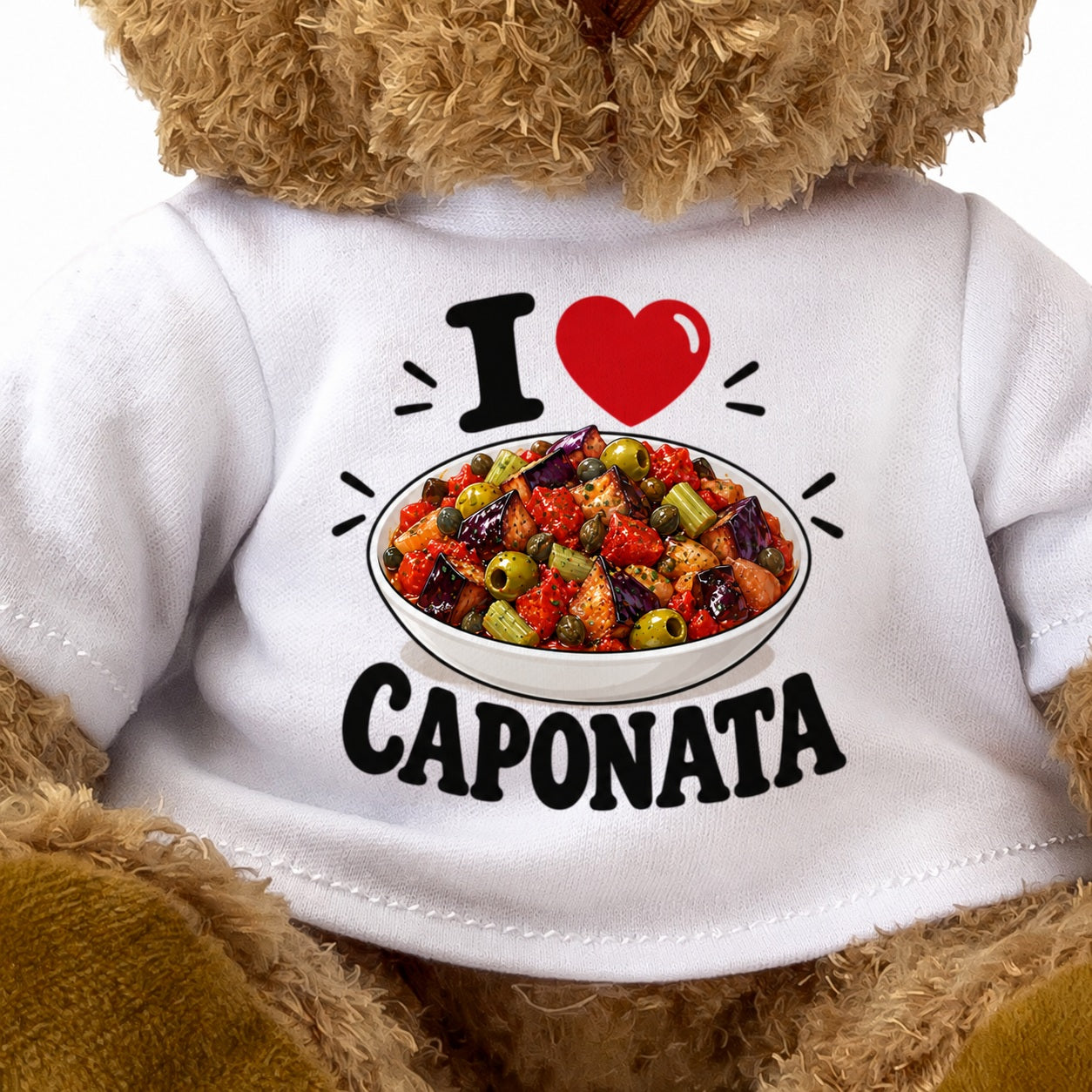 I Love Caponata teddy bear - image 3