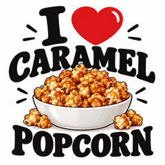 I Love Caramel Popcorn teddy bear - image 4