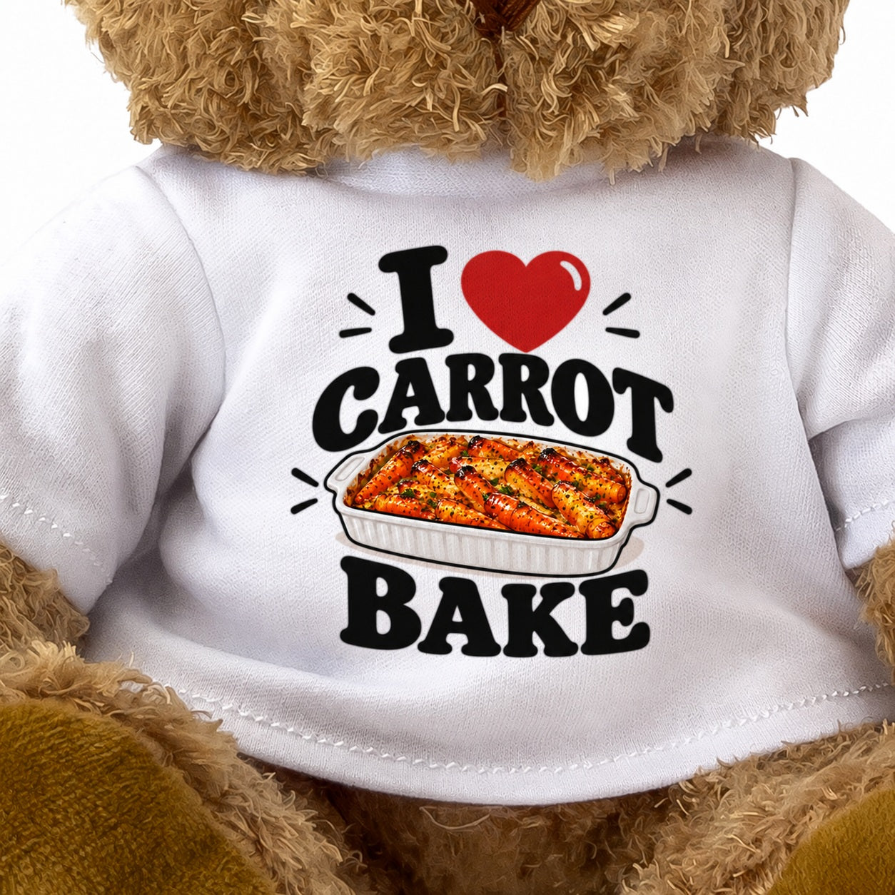 I Love Carrot Bake teddy bear - image 3