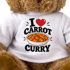 I Love Carrot Curry teddy bear - image 3