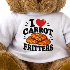 I Love Carrot Fritters teddy bear - image 3