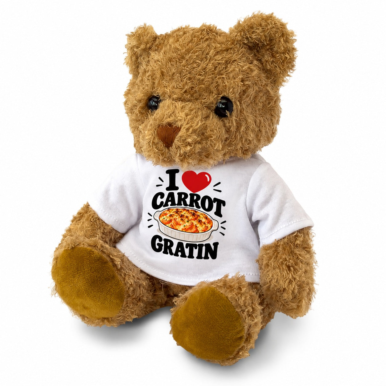 I Love Carrot Gratin teddy bear