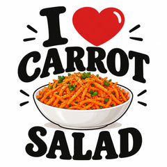 I Love Carrot Salad teddy bear - image 4